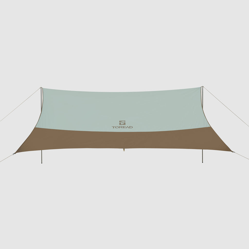 Premium Pyramid Tent with Extended Awning