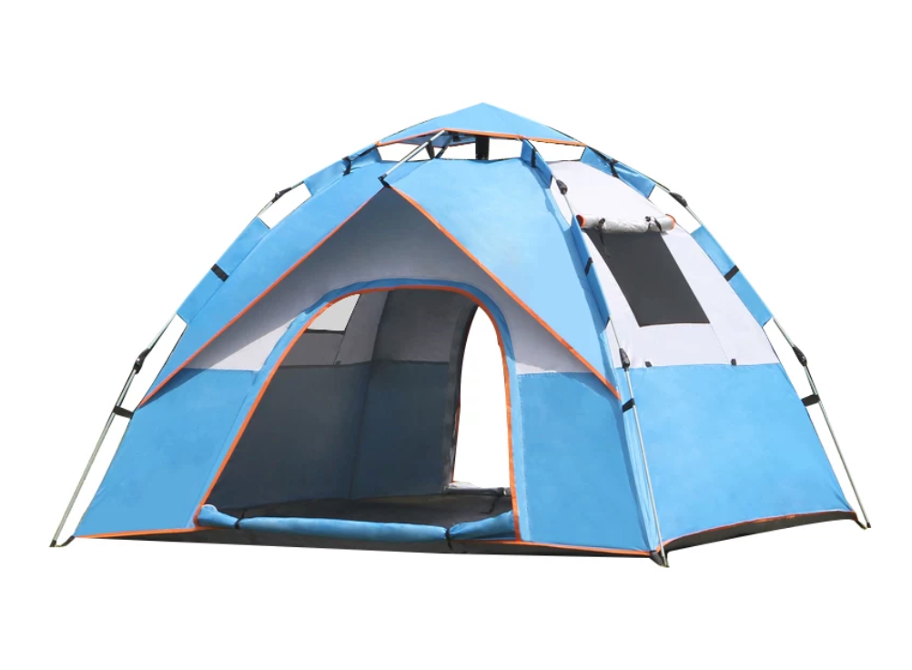 3-4 Person Hexagon Instant Pop-Up Camping Tent