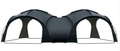 Large Double-Arched Event Shelter Canopy