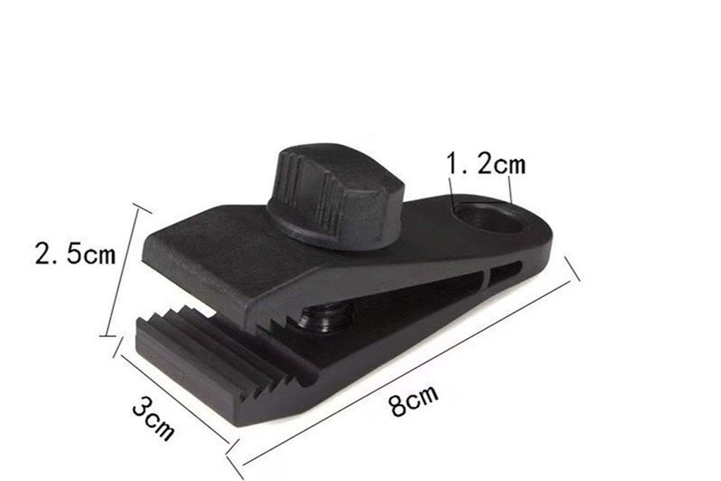 5-Pack Tent Windproof Clips Plastic Alligator Tent Clips