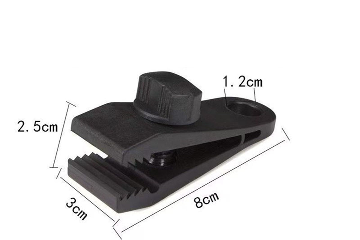 5-Pack Tent Windproof Clips Plastic Alligator Tent Clips