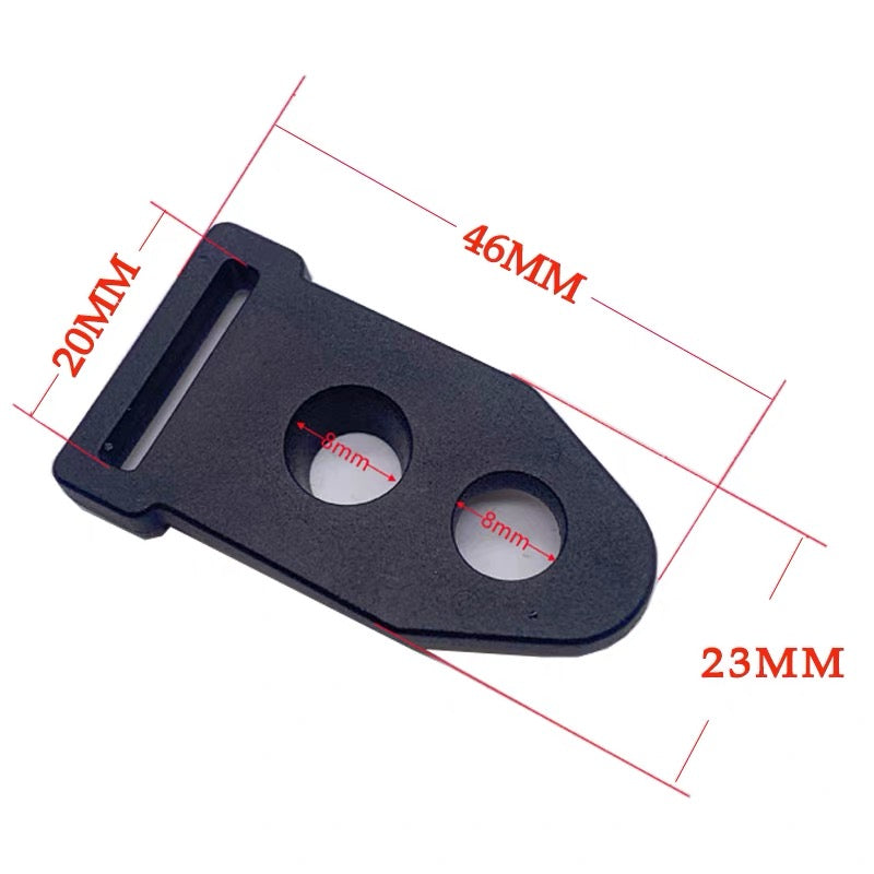 4-Pack Tent Leg Clip Plastic Alligator Tent Clips